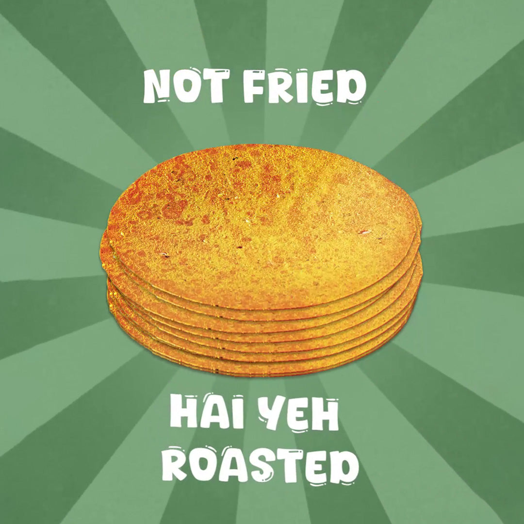 Roasted Millet Khakhra - Bajri Dhebra 180g