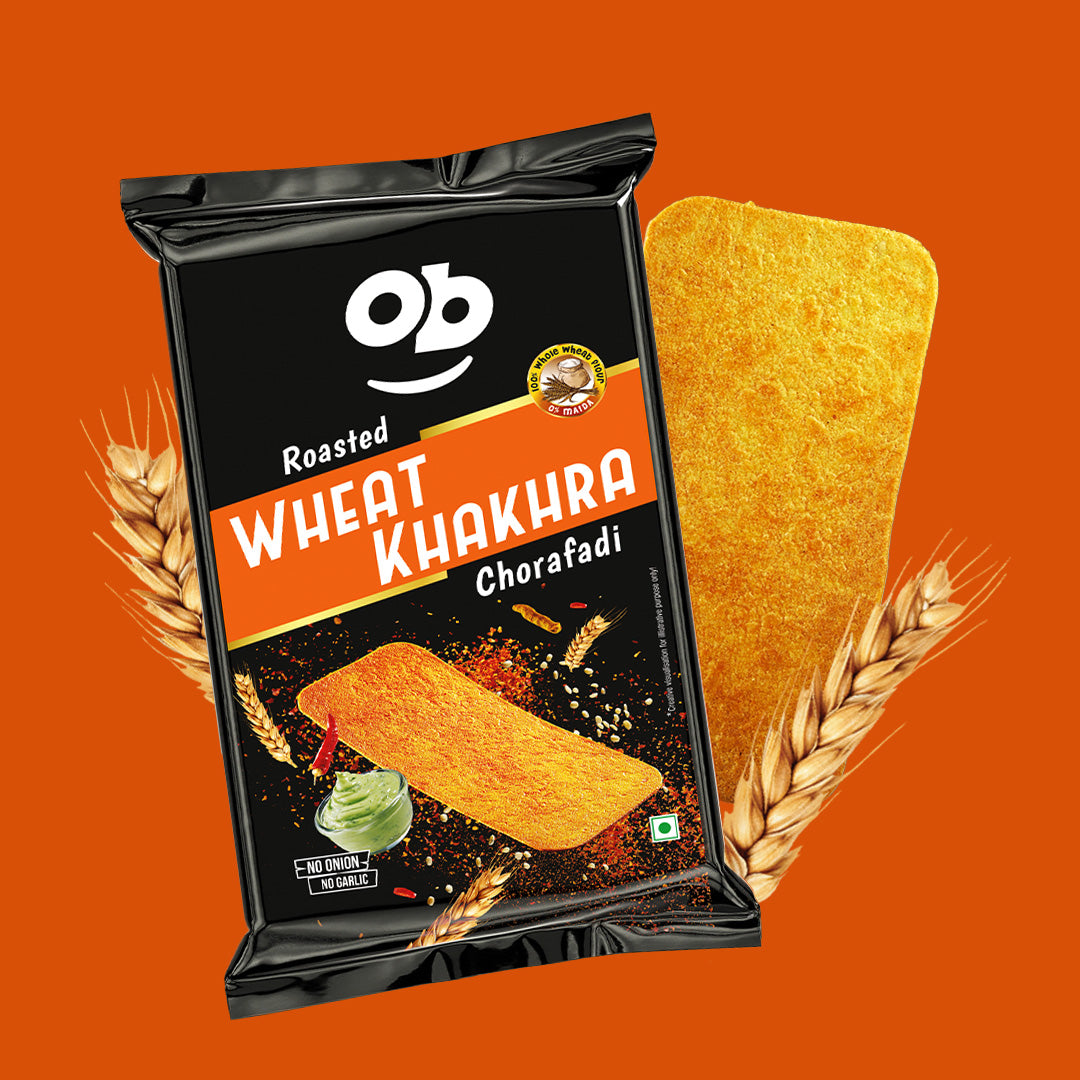 Roasted Wheat Khakhra - Chorafadi 50g