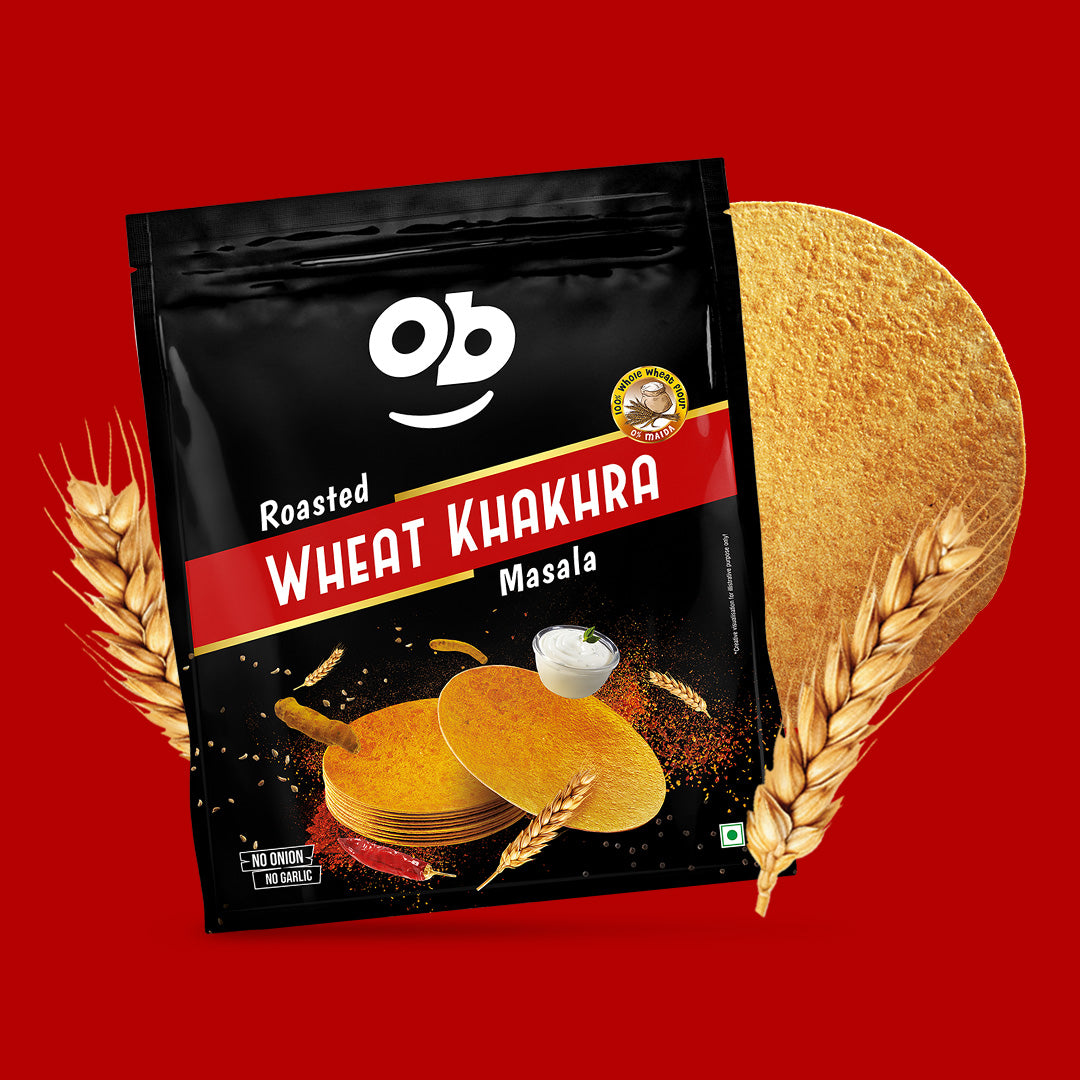 Roasted Wheat Khakhra - Masala 180g