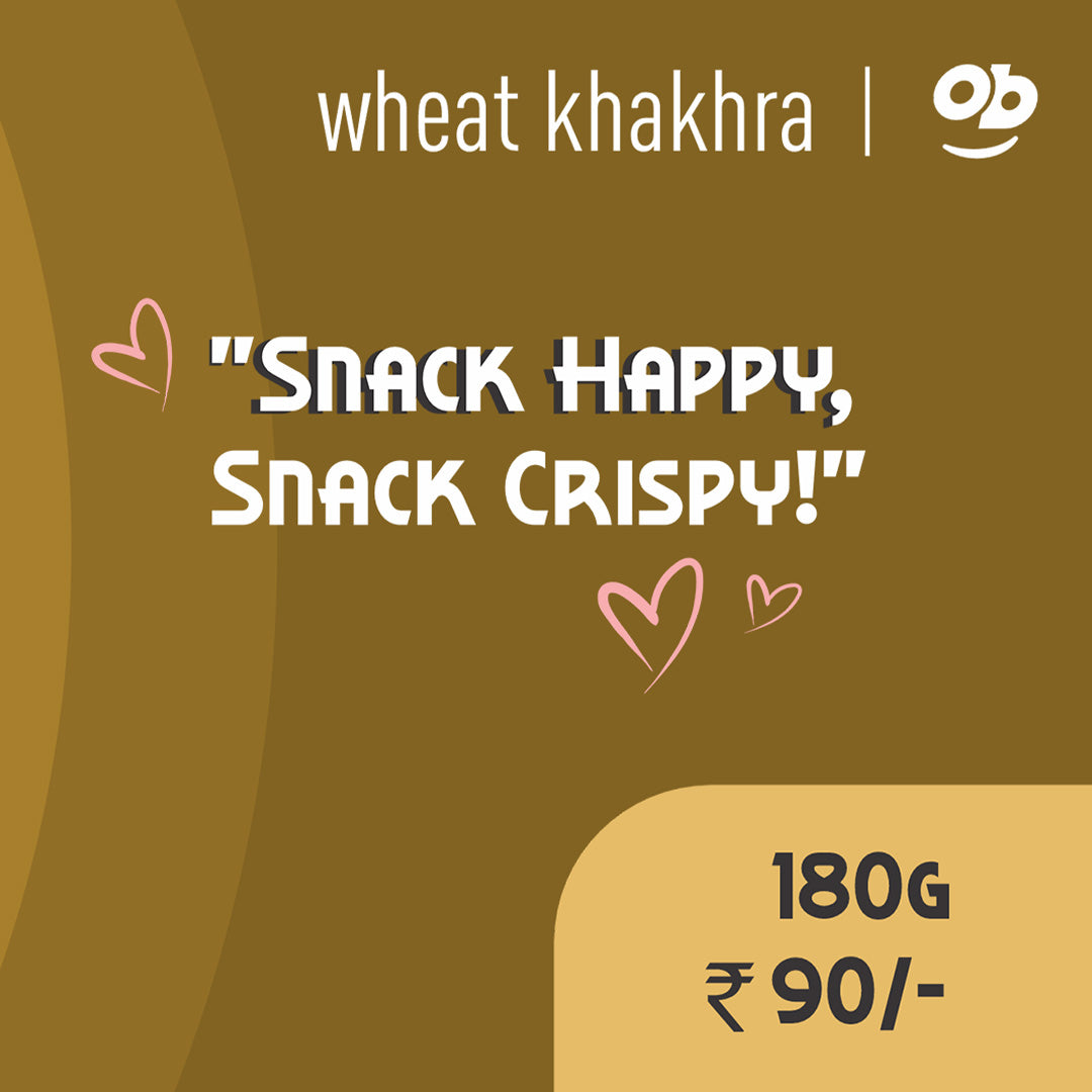 Roasted Wheat Khakhra - Sada 180g