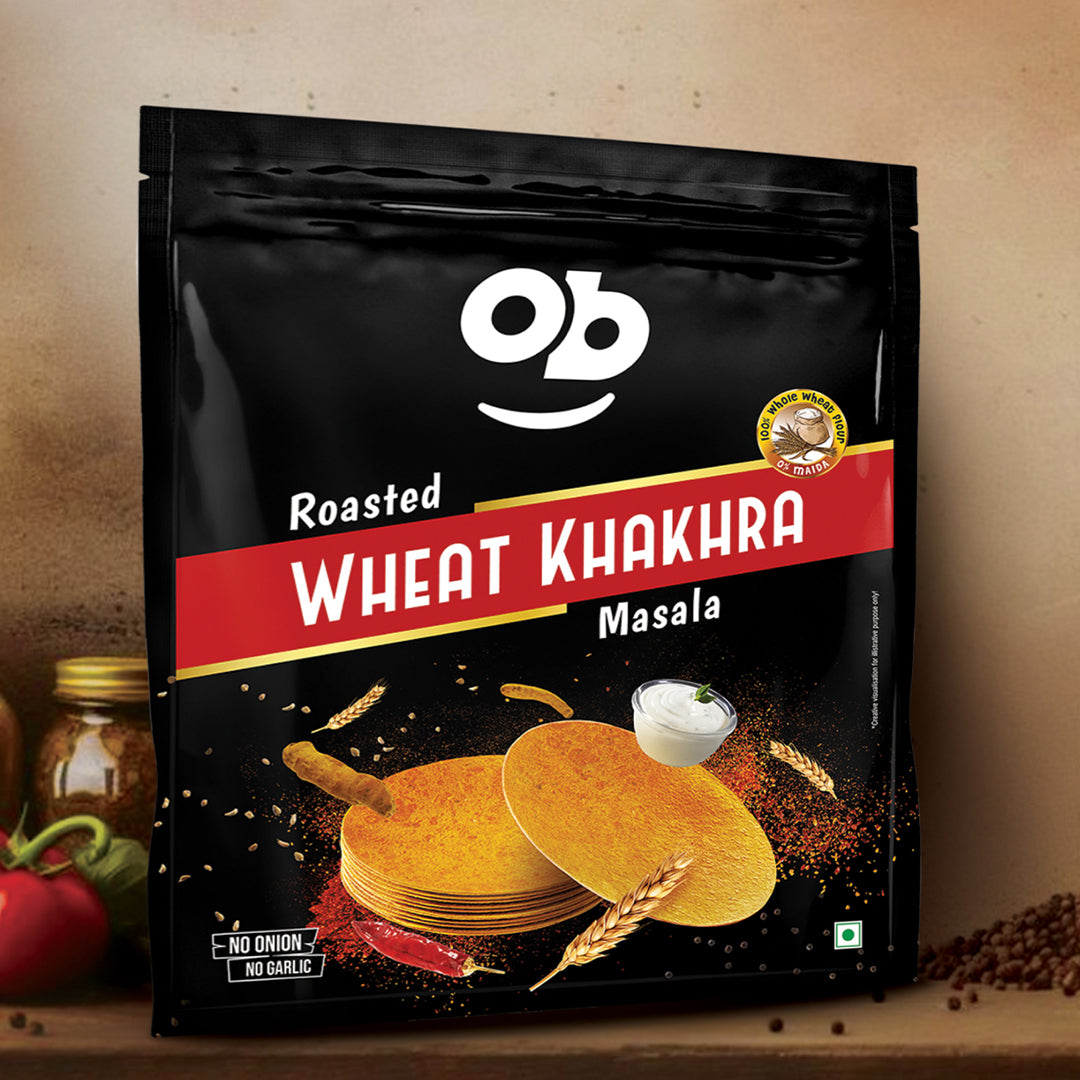 Roasted Wheat Khakhra - Masala 180g