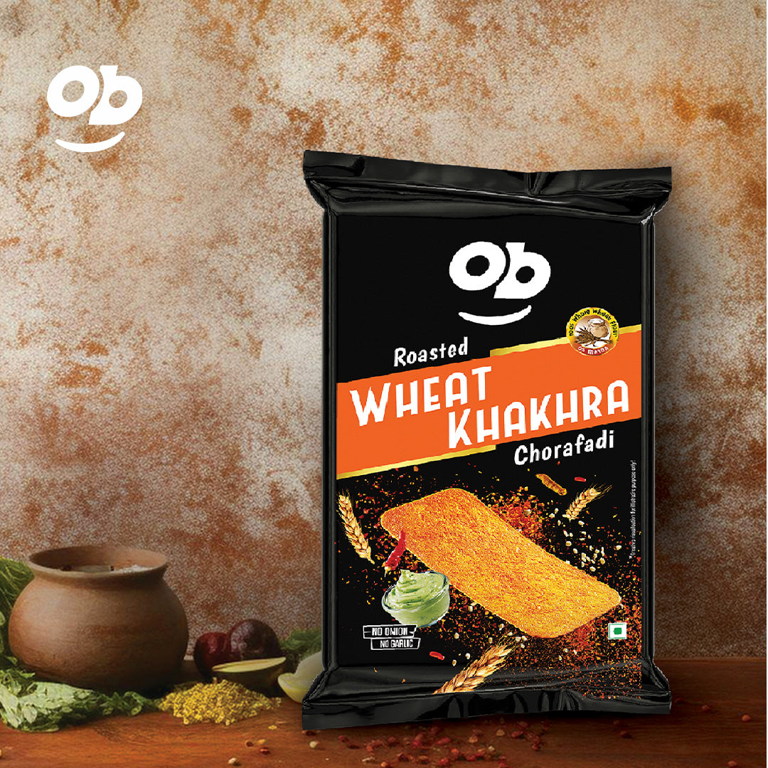 Roasted Chorafadi Smart khakhra - 50g / pack of 10