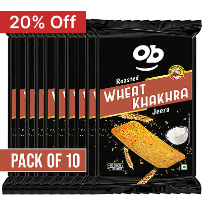 Roasted Jeera Smart khakhra - 50g  / pack of 10