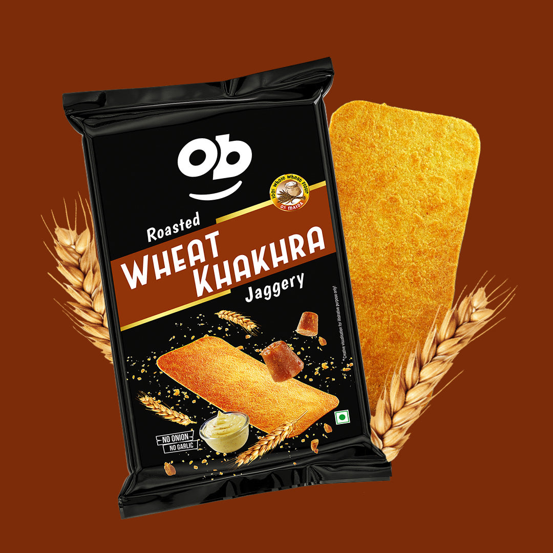 Roasted Wheat Khakhra - Jaggery 50g