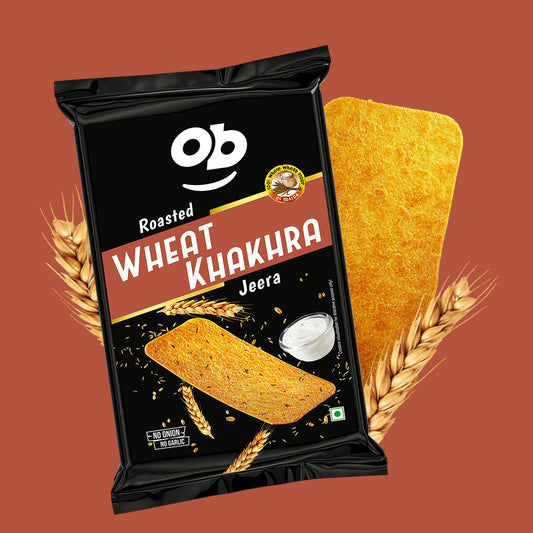 Roasted Wheat Khakhra - Jeera 50g