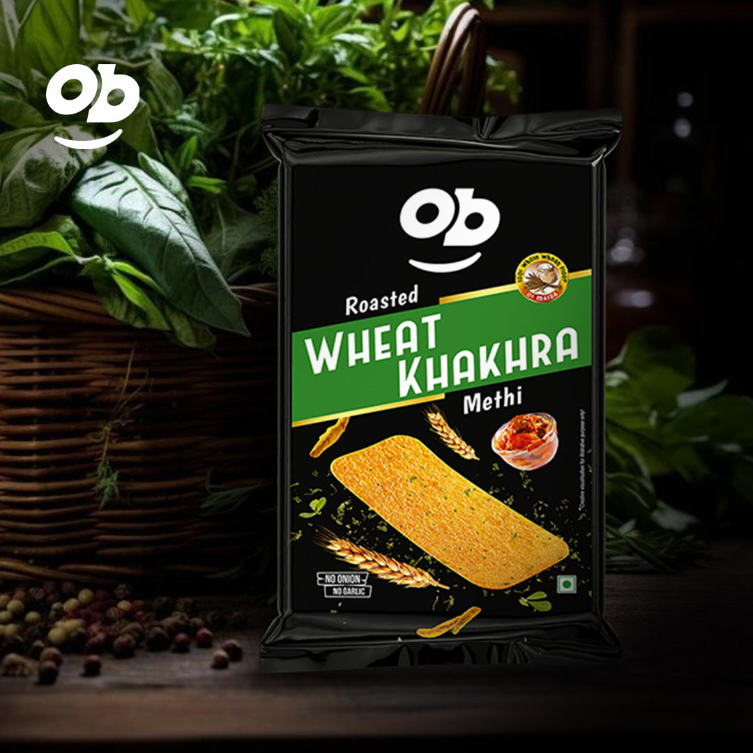 Roasted Methi Smart khakhra - 50g / pack of 10