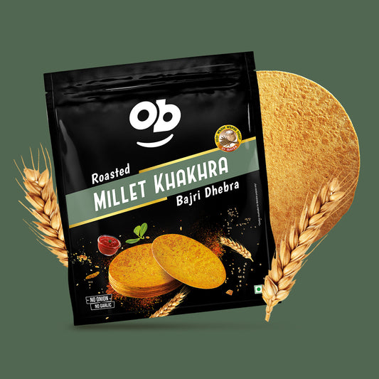 Roasted Millet Khakhra - Bajri Dhebra 180g