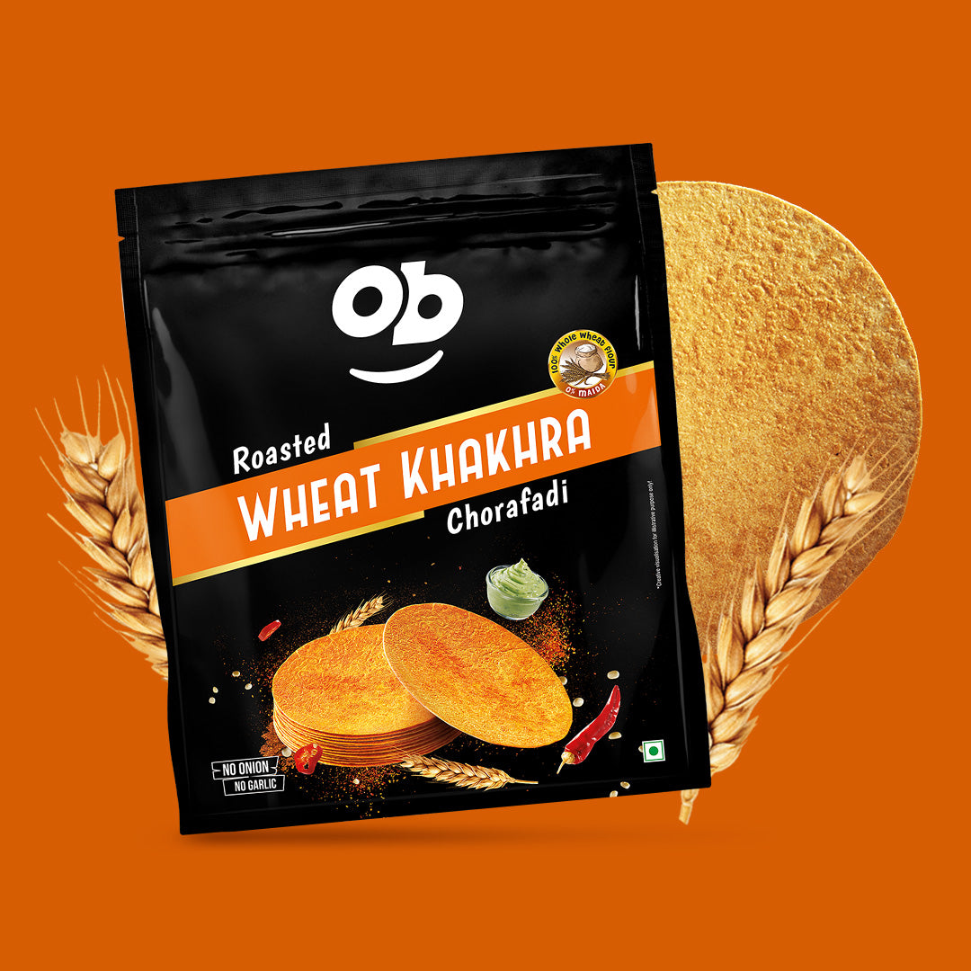 Roasted Wheat Khakhra - Chorafadi 180g