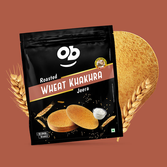 Roasted Wheat Khakhra - Jeera 180g