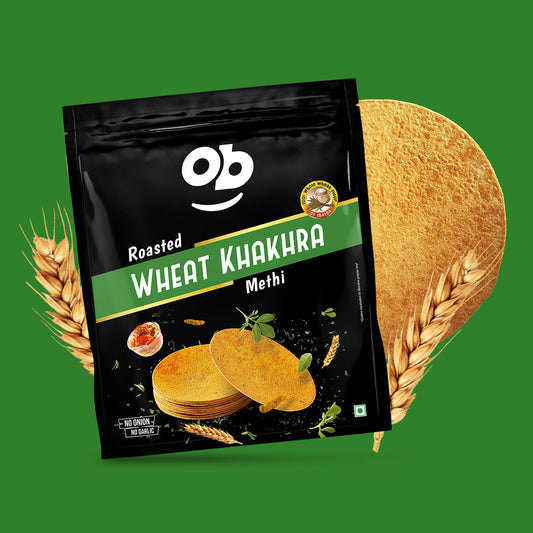 Roasted Wheat Khakhra- Methi  khakhra 180g