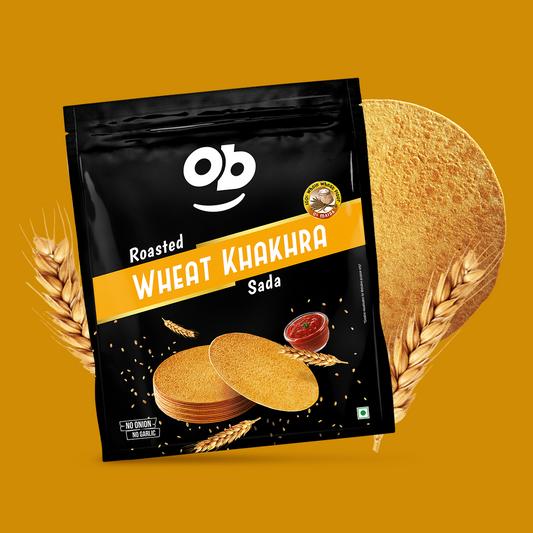 Roasted Wheat Khakhra - Sada 180g